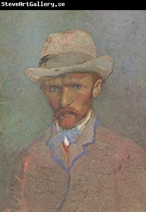 Vincent Van Gogh Self-Portrait with Grey Felt Hat (nn04)